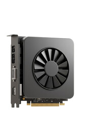 Fototapeta premium 3D Rendering Computer Graphics Card Component Hardware Isolated Electronics