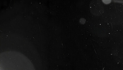 Old-school film texture showcasing visible scratches, dust specs, and glowing leak flares on a dark backdrop.