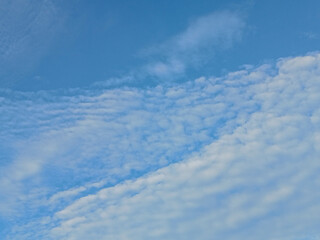 blue sky with clouds
