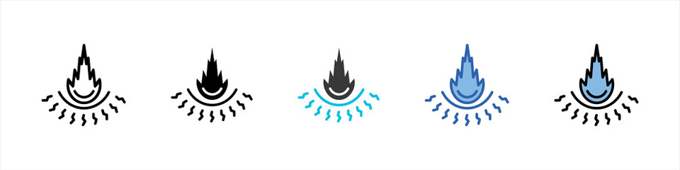 Impact Icon Pack Multistyle Illustration