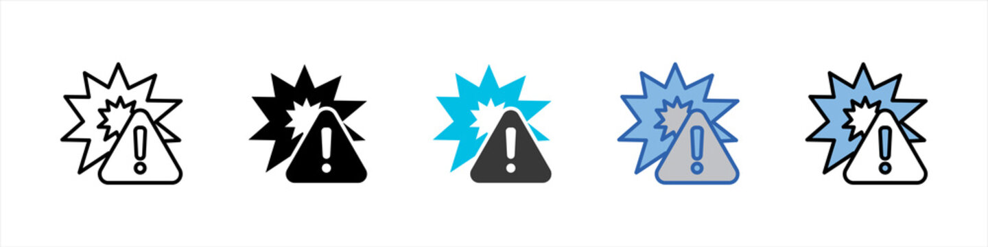 Incident Icon Pack Multistyle Illustration