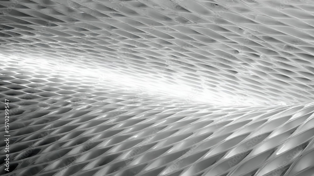 Poster abstract architectural design with a repeating grid pattern.