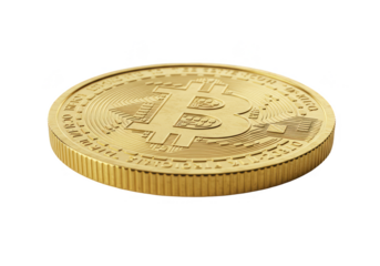 Bitcoin Crypto Currency Golden Coin Digital Money Investment