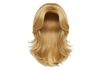 Blonde Wig Hairstyle Beauty Haircut Transparent Background Fashion Style