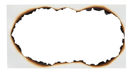 Burnt Paper Frame Border Grunge Texture Abstract Background