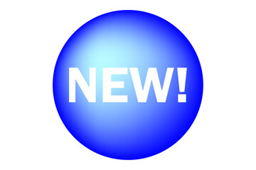 NEW! - blue button with the word NEW!
