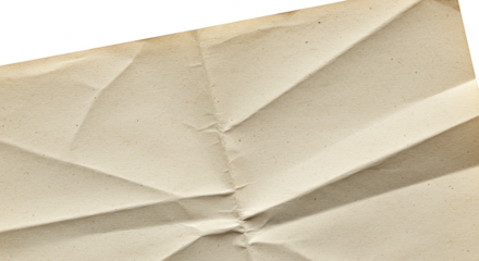 Crumpled Beige Paper Texture Background Vintage Design Craft Antique