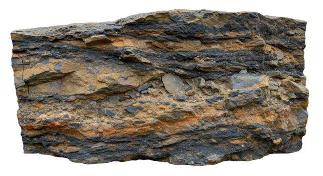 Detailed Geological Rock Texture Natural Stone Pattern Layered Abstract