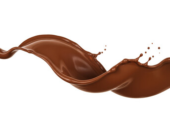 Dynamic Chocolate Splash Liquid Motion Sweet Food Drink Transparent PNG