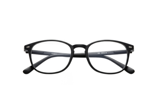 Eyeglasses with Transparent Background Optical Clarity and Style