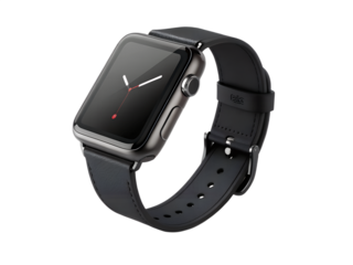 Modern Smartwatch Device Isolated on Transparent Background PNG