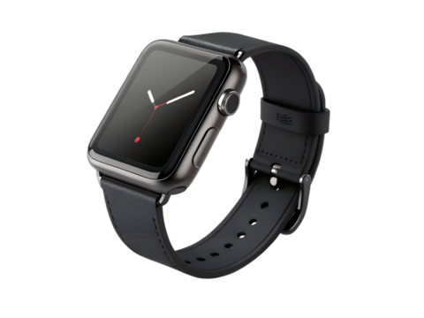 Modern Smartwatch Device Isolated on Transparent Background PNG