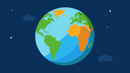 Fototapeta premium planet earth in space