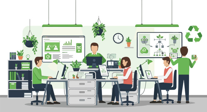 Sustainable Workplace Designing Eco-Friendly and Productive Office Spaces