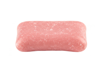 Isolated Pink Chewing Gum Sweet Candy Treat on Transparent Backdrop