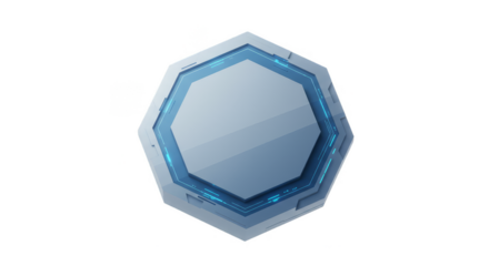 Isolated Digital Badge Vector Graphic Element Transparent Background