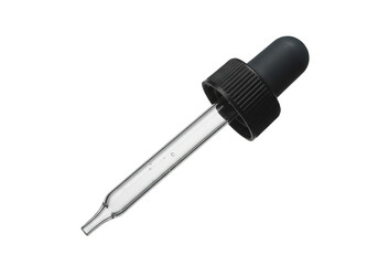 Isolated Transparent Liquid Dropper Tool Pharmaceutical Medical