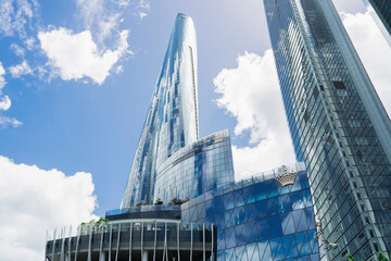 Sydney, Australie - January 2025 : Crown Sydney on a sunny summer day