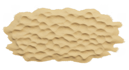 Isolated Sand Texture Background Detailed Grains Natural Beach Pattern