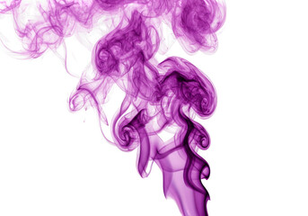Purple Smoke Abstract Effect Transparent Background Design Element