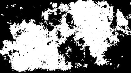 Fototapeta premium High-Contrast Grunge Texture with Splatter and Rough Decay, Abstract Distressed Overlay Background