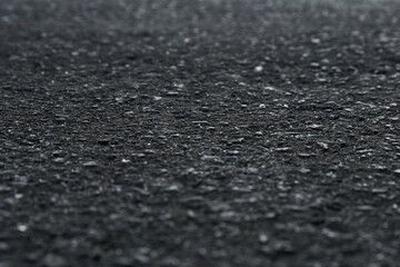 Rough Asphalt Texture Closeup