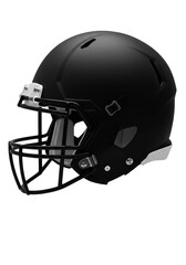 Fototapeta premium Isolated Black Football Helmet for American Team Protective Equipment