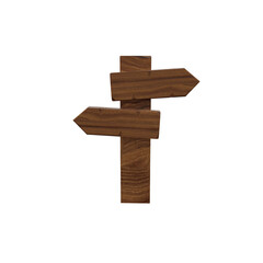 3d wooden navigation