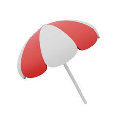 red lollipop isolated on white