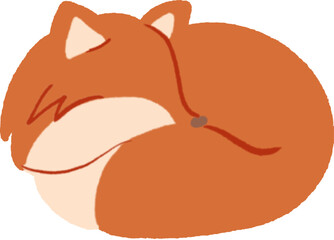 A collection of flat style fox illustrations in various poses. Clean vector elements, suitable for books, stickers, and digital projects. Single object, minimal and playful