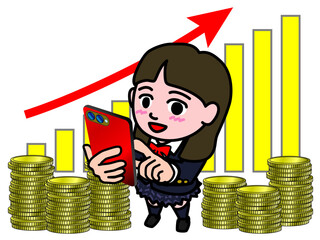 壱A：スマホアプリでNISA投資の複利運用をする女子高生の資産拡大_CS3 2025_0612_001