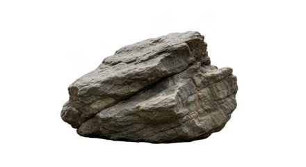 Isolated Rough Gray Stone Rock Cliff Background Texture Nature