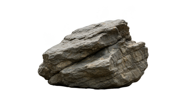 Isolated Rough Gray Stone Rock Cliff Background Texture Nature