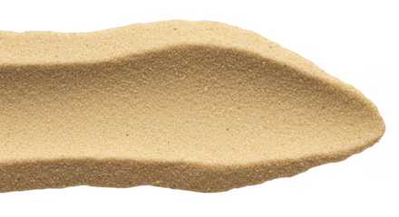 Isolated Sand Texture Heap Beach Grain Transparent Background