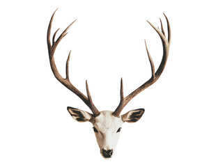 Majestic Deer Head with Impressive Antlers for Home Decor