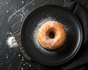 donut with sprinkles
