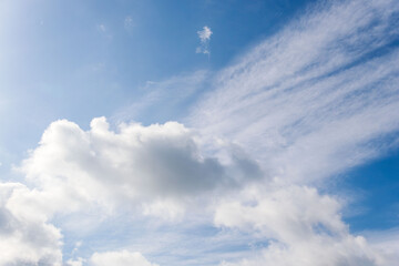 夏の空　青空と雲36