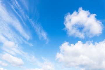 夏の空　青空と雲39