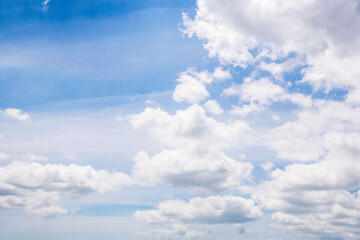 夏の空　青空と雲52