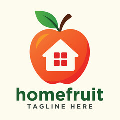 Homefruit Logo Design for Fruit Shop