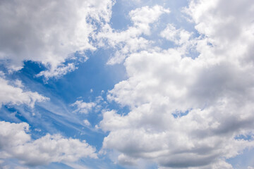夏の空　青空と雲71