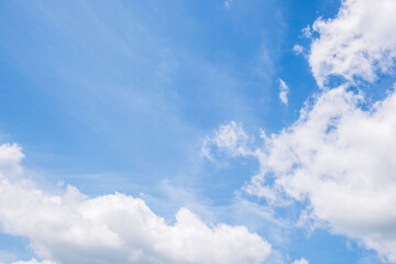 夏の空　青空と雲82