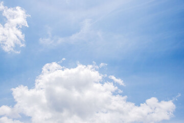 夏の空　青空と雲87