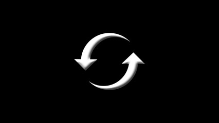  Recycle design concept , Refresh arrow sign  templates for poster, cover, banner, social media