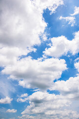 夏の空　青空と雲100