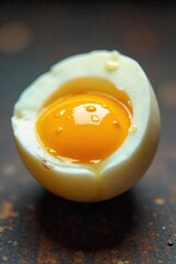Cracked Egg Reveals Salmonella A Close-Up Warning on Food Safety and Health Risks
