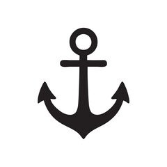 anchor on white background