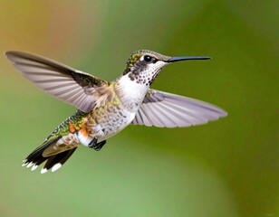 Hummingbird in flight (1)