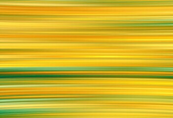 Obraz premium Abstract blurred horizontal lines in teal, orange, and gold, suggesting motion, background image, vibrant