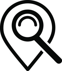 vector magnifying glass icon
